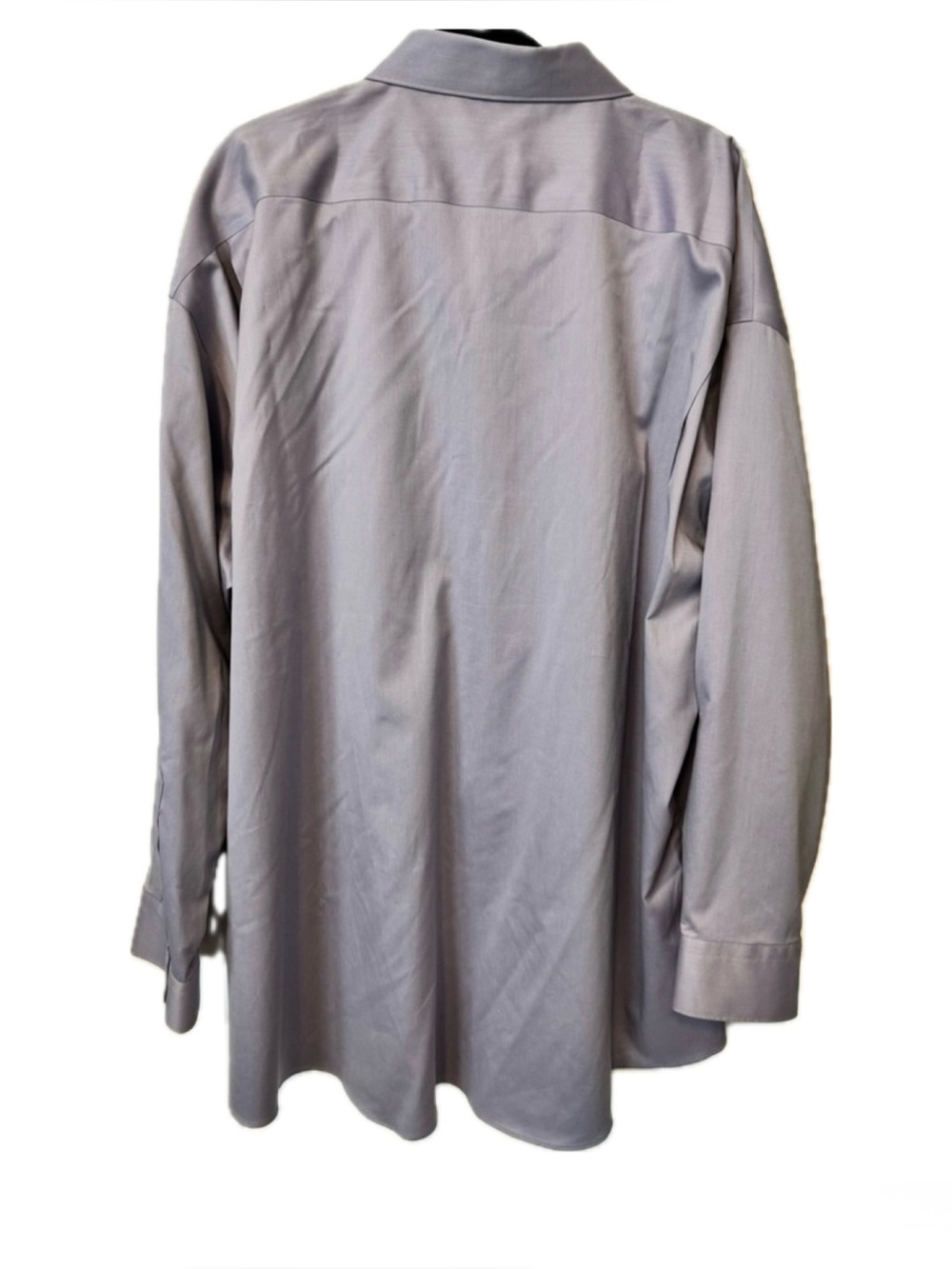 Pronto Uomo Lavender Dress Shirt Mens 20 34/35 Cotton Twill Classic Fit Office - Picture 5 of 5